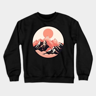 Mountain Minimalist Crewneck Sweatshirt